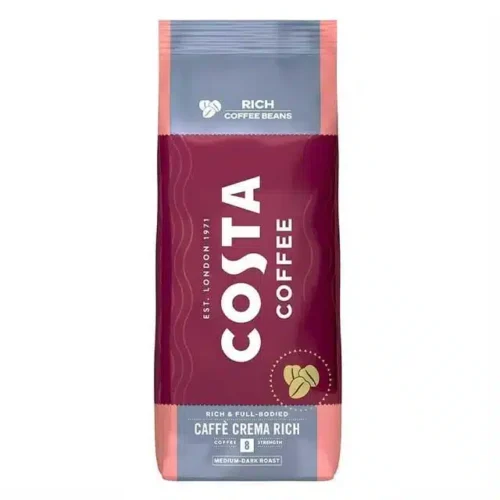 Costa Coffee Caffe Crema Rich Medium Dark Roast 1kg
