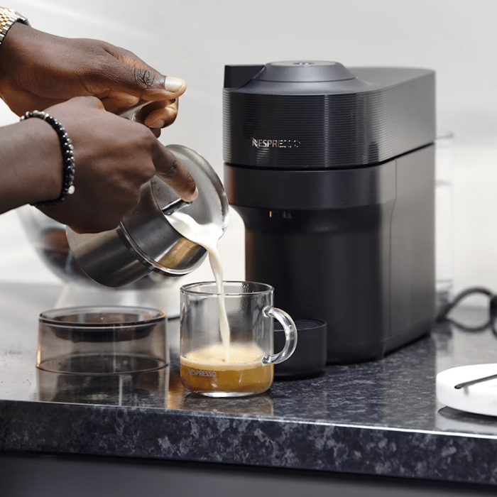 Nespresso DeLonghi Vertuo Pop Up Liquorice Black - Image 2